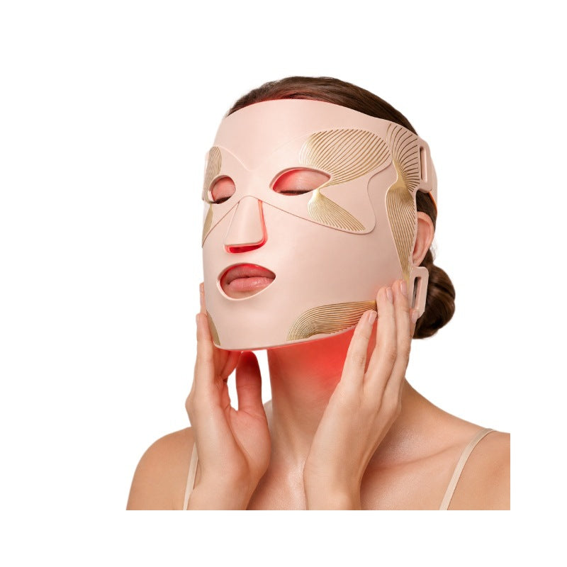 7 Color LED Photon Therapy Silicone Face Mask